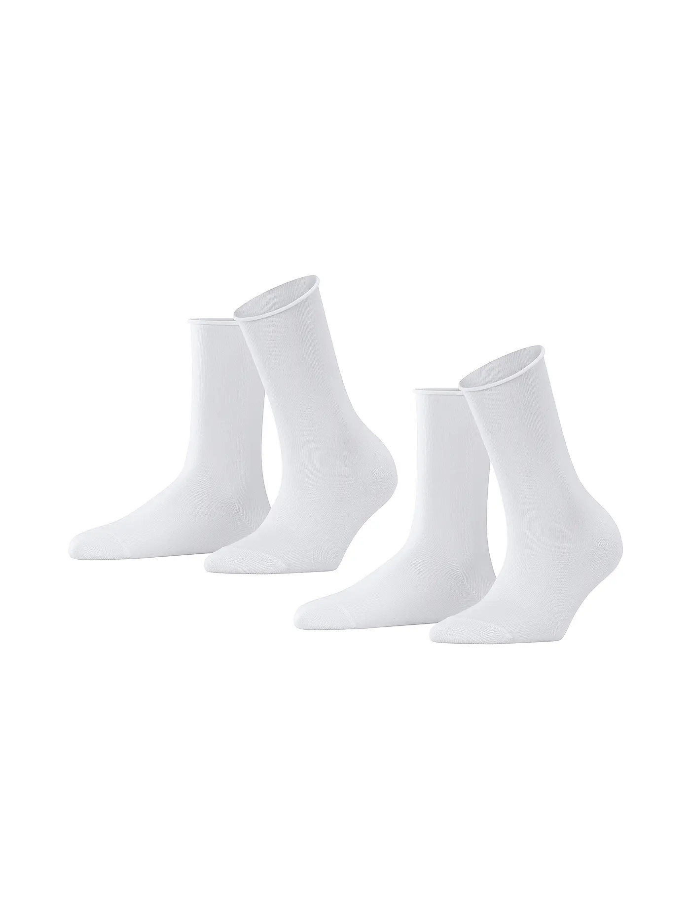 FALKE | Happy Socken 2er Pkg white | 